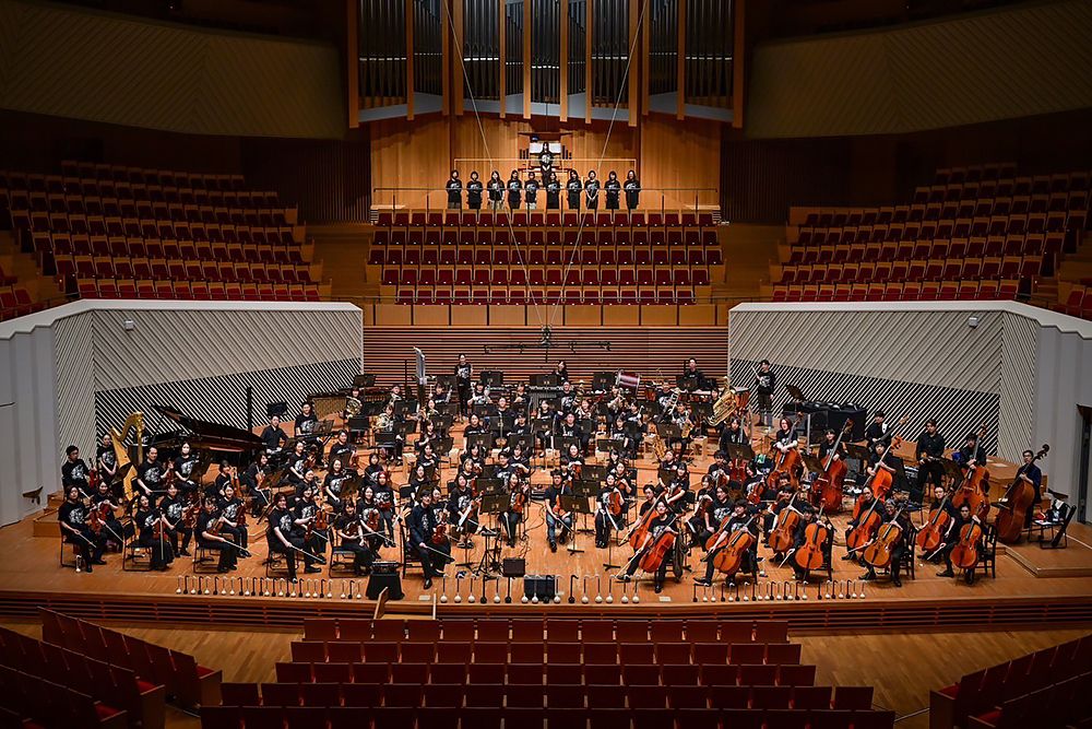 MUSIC ENGINE at MUZA Kawasaki Symphony Hall for "The OMORI 3rd Anniversary Concert" (November 2023)